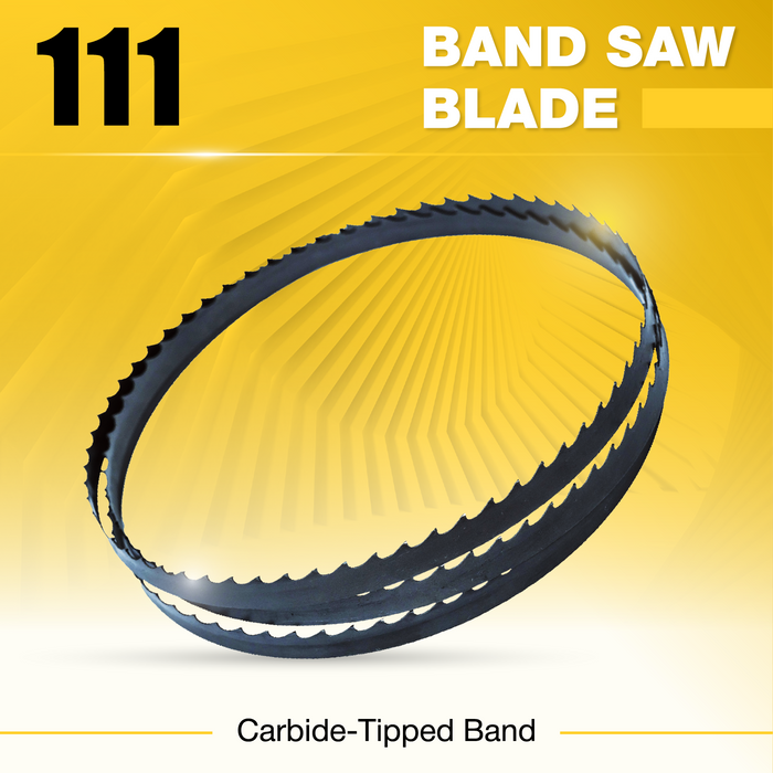 Carbide-Tipped Band Saw Blade 111"