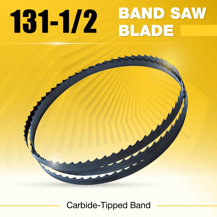 Carbide-Tipped Band Saw Blade 131-1/2"