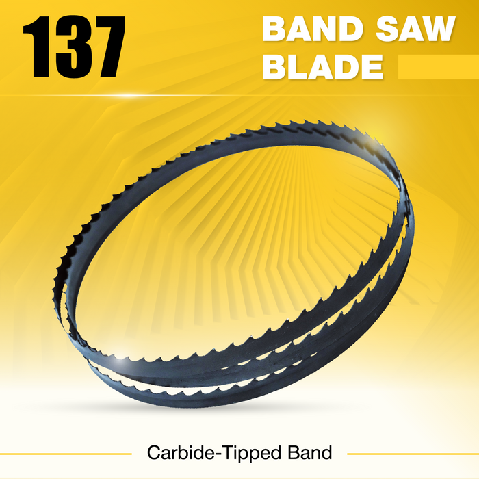 Carbide-Tipped Band Saw Blade 137"