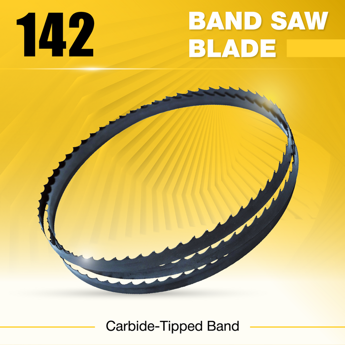 Carbide-Tipped Band Saw Blade 142"