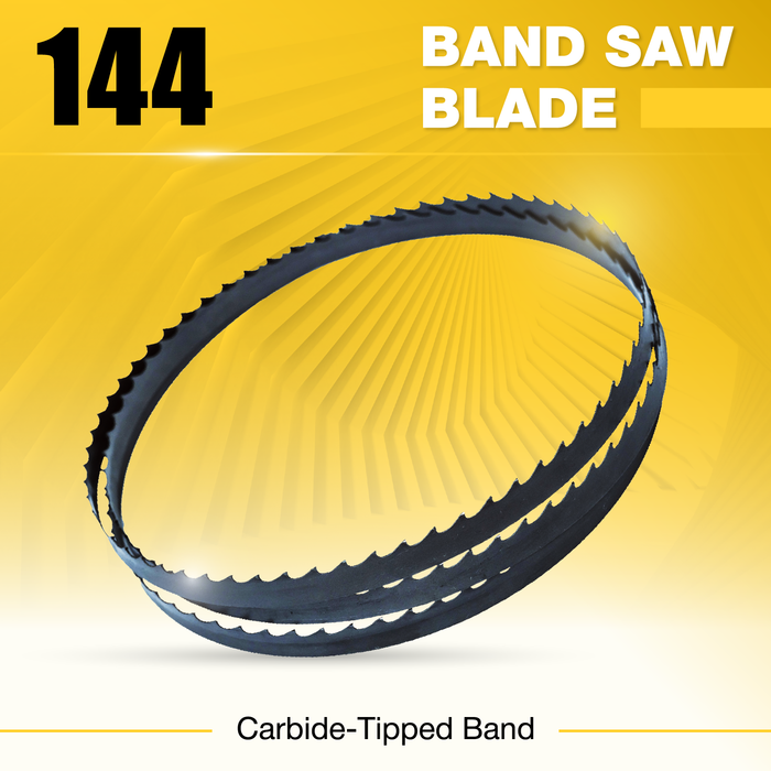 Carbide-Tipped Band Saw Blade 144"
