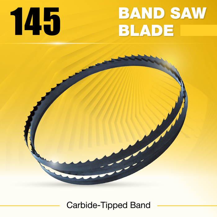 Carbide-Tipped Band Saw Blade 145"