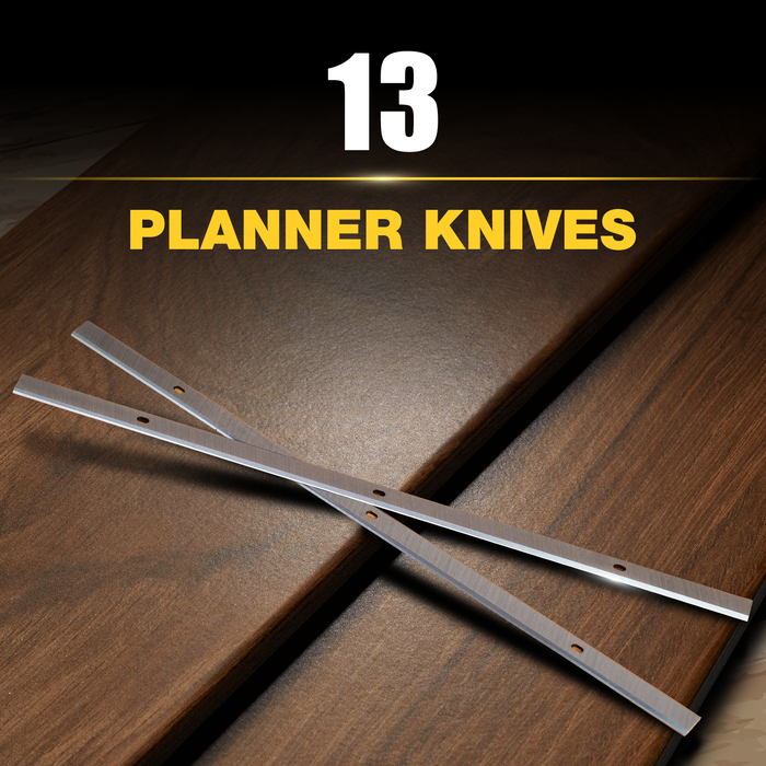 Dark Stone HSS Planer Knives 13"