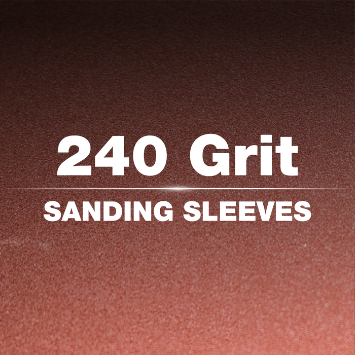 Sanding Sleeves for Spindle Sander 240 Grit