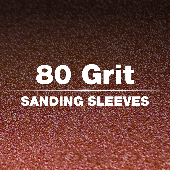 Sanding Sleeves for Spindle Sander 80 Grit